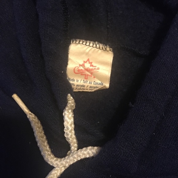 Vtg 80s/90s Toronto Canada Hoodie Sweater - Picture 4 of 7
